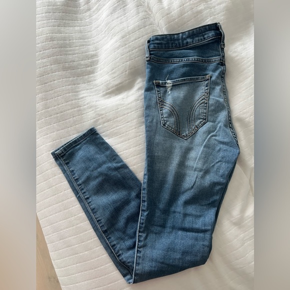 Hollister High Rise Super Skinny Jeans Size 3R (W26) - Picture 3 of 7